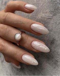 Milky Nails, Bride Nails, Cat Kuku, Neutral Nails, Bridal Nails, Elegant Nails, Dream Nails, Classy Nails, Pretty Acrylic Nails