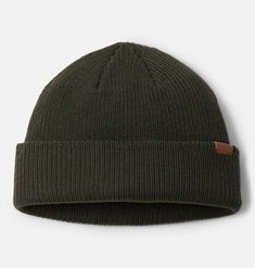 From shore to town, this classic fisherman’s beanie gets a modern refresh with recycled fabric crafted from plastic bottles. Casual Midweight Beanie For Outdoor, Fisherman Beanie, Columbia Sportswear, Recycled Fabric, Plastic Bottles, Fabric Crafts, Columbia, Hats, Green