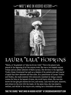 Who's Who in Hoodoo History Hoodoo Priestess, Hoodoo Art, Hoodoo Woman, Hoodoo Aesthetic, African Traditional Religions, Marie Laveau, Voodoo Priestess