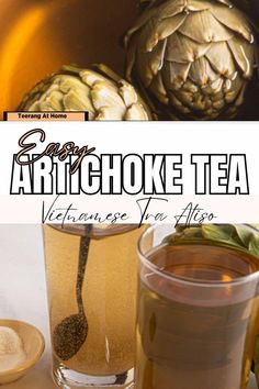 Easy, refreshing artichoke tea.