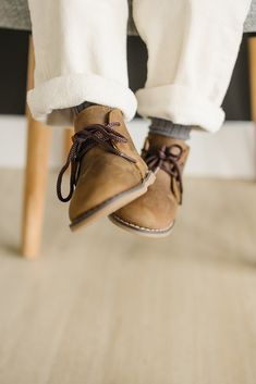 Dark Brown - Classic Boots - US Size 5-10 - Hard Sole Shoes Deer Grace Toddler Boy Dress Shoes, Summer Leather Sandals, Soft Sole Baby Shoes, Brown Dress Shoes, Genuine Leather Sandals, Leather Baby, Toddler Boy Shoes, Baby Boots, Classic Boots