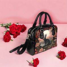 Dark Cottagecore Rabbit Decorative Bag Hare Witch Hand Bag Witchy Gift Cute Animal Floral Purse Goblincore Boho Forest Gift for Her - Etsy UK Romantic Goth Aesthetic, Forest Gift, Witch Hands, Boho Goth, Romantic Goth, Dark Cottagecore, Floral Purse, Goth Aesthetic, Gift Cute