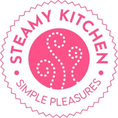 the logo for steamy kitchen simple pleasures