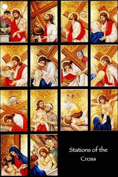 many images of jesus and mary on the cross