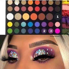 Jaclyn Hill Eyeshadow Palette, Eye Products, Morphe Eyeshadow, Windows To The Soul, Bright Eye Makeup, Morphe Palette