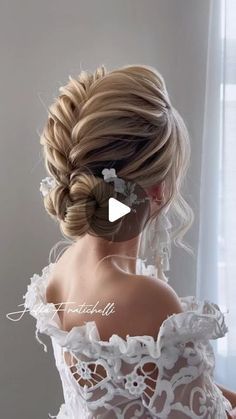 Healthy Work, Bridal Hair, Braided Hairstyles, Bridal Jewelry, Wedding Hairstyles, Bridal Dresses, Education, Hair Styles