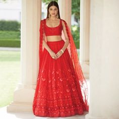 Anita Dongre Lehenga, Orang India, Sari Lehenga, Indian Dresses Online, Simple Lehenga, Nikkah Dress, Bridal Lehenga Collection, Anita Dongre, Traditional Indian Dress