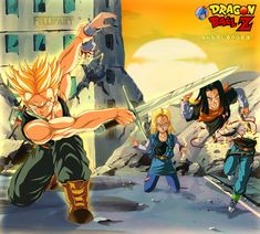 an image of the characters in dragon ball z