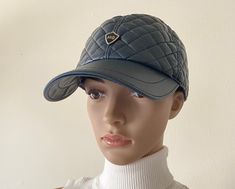 "GORGEOUS 100% GENUINE LAMBSKIN LEATHER BASEBALL HAT. UNISEX FOR MEN AND WOMEN Solid 100% Lambskin Leather Adjustable Baseball Cap One size fits most. Size from S to XL. The adjustable velcro strap easily adjusts to fit most  sizes Brand New Size: One size fits most           S-XL          22.83 \" (58 CM) - 25.19 \" (64 CM) THE CAP IS MADE IN TURKEY" Blue Baseball Cap, Leather Hats, Cool Hats, Nice Leather, Baseball Hat, Velcro Straps, Lambskin Leather, Hat Sizes, Trucker Cap