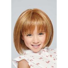 Pretty in Page Kids Wig by Hairdo | Heat Resistant Cute Bob, Kids Wigs, How To Cut Bangs, Natural Contour, Long Locks, Product Page, Head Covering, Shoulder Length, Synthetic Wigs