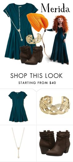 "Merida disneybound" by isabellefadel ❤ liked on Polyvore featuring Hollister Co., Charles Albert, EF Collection, Rocket Dog and Topshop Rocket Dog, Cute Disney, Disney Outfits, Brave, Disney World, What To Wear, Topshop