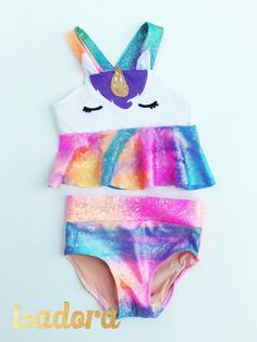 Birthday Swimsuit, Unicorn Pool Party, Unicorn Outfit, Trendy Swimwear, Unicorn Birthday, Swim Suit, Toys For Girls, Womens Swimwear