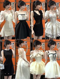 casual outfits, classy outfits, cute outfit, edgy aesthetic Chinese Dress Outfit, Cute Classy Outfits, Demure Outfit, Clothing Aesthetics, Gowns Dresses Elegant, American Casual, Korean Fashion Dress