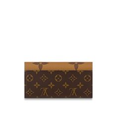 LOUIS VUITTON® - Sarah Wallet - Monogram Reverse Luxury Rectangular Wallet With Logo, Luxury Rectangular Wallets With Logo, Brown Rectangular Wallet With Logo, Classic Rectangular Wallet In Monogram Canvas, Luxury Brown Wallets With Logo, Classic Rectangular Monogram Canvas Wallet, Luxury Monogram Rectangular Wallets, Classic Wallet In Monogram Canvas With Original Box, Classic Monogram Canvas Wallet