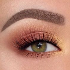 Mekap Mata, Yellow Eyeshadow, Smink Inspiration, Makeup Tutorial Video, Makeup Hacks, Organic Makeup