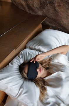 What it is: A contour sleep mask made from the highest-grade mulberry silk that's designed with eyelash extensions in mind.What it does: The shape of the contour on the inside of the sleep mask has been designed to sit away from your eyelids and allow additional space for your eyelashes to sit while you get your beauty sleep. Slip pure silk products are made using slipsilk. Specially-commissioned and made to Slip's exacting standards, slipsilk has been developed and refined over 10 years to prov Silk Products, Sleeping Gown, Silk Sleep Mask, Beauty Sleep, Wash Bag, Girls Weekend, Sleep Mask, Mask Making, Mulberry Silk