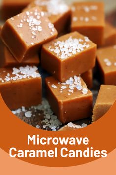 No need for hours in the kitchen to have a decadent dessert. Try microwave caramel candies. It's an easy recipe using ingredients you probably already have. Enjoy a sweet, chewy treat in no time. #microwavecaramels Soup Recipes Healthy Low Calories, Homemade Caramels, Microwave Caramels, Caramel Candies, Hearty Soup Recipes, How To Make Caramel, Candy Recipe, Homemade Sweets, Soft Caramel