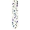 TheDapperTie Men's White Floral Cotton 3.35 Inch Wide And 58 Inch Long Necktie Floral Necktie, Tie Men's, Fabric Tape, Suit Accessories, Necktie, Individual Style, Floral Tie, Accessories Shop, Neck Tie