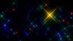 an abstract background with bright lights and stars