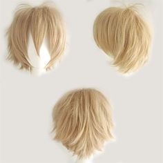 Category:Synthetic Wig; Gender:Men's; Wig Type:Natural Wigs,Cosplay Wig; Occasion:Cosplay Costumes,Birthday,Vacation,Party / Evening,Daily Wear; Age Group:Adults; Color Shade:Blonde; Hair Material:Synthetic Hair; Cap Construction:Machine Made; Texture:Straight; Length:Short; Features:Fluffy,Comfy,Fashion,Easy to Carry,Party; Heat Resistant:Yes; Listing Date:07/26/2023; Cap Circumference:; Front to Back:; Nape of Neck:; Side to Side Across Forehead:; Side to Side Over Top:; Temple to Temple Acros Petite Blonde, Anime Wigs, Wig Straight, Wig Party, Wig Short, Short Hair Wigs, Short Straight Hair, Fluffy Hair, Short Blonde