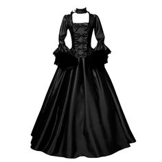 PRICES MAY VARY. victorian dress for women 1800s goth lolita dress renaissance dress plus size gothic lolita dress gothic gowns renaissance regency dress victorian dress for women princess dresses for women 1800s dress for women corset dresses for women corsets for women renaissance gothic dress plus size 1800s dress for women ball gown lace up corset dress goth lolita dresses victorian dresses vintage dress for women plus size victorian costume 1800s dress for women rococo dress women corset co Gaun Abad Pertengahan, Vestidos Retro, Long Gown Dress, Medieval Dress, Gothic Dress, Cosplay Dress, Midi Dress With Sleeves, Halloween Dress, Lovely Dresses