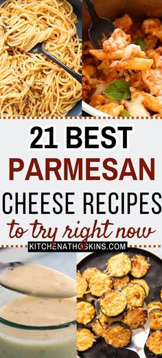 the best parmesan cheese recipes to try right now and make them taste delicious