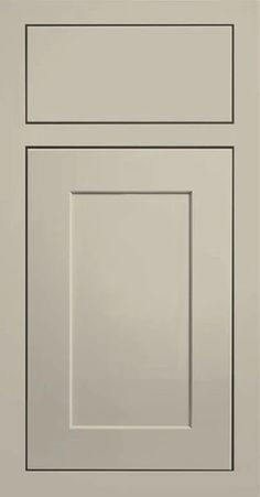 an image of a white kitchen cabinet door