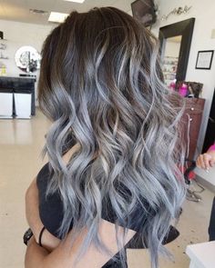 Ash Brown Hair Color Ideas, Ash Grey Hair, Ashy Hair, Brown Hair Color Ideas, Silver Blonde Hair, Brown Ombre Hair, Subtle Beauty