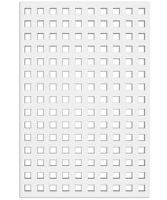 a white square pattern with squares and rectangles in the center, on a white background