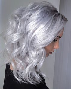 Professional Hair Dye, Spring Hair Color, Silver Grey Hair