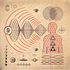 Sacred Geometries and Scientific Diagrams Merge in the Metaphysical World of Daniel Martin Diaz — Colossal Sacred Geometry Art, Spirit Science, Illustration Photo, Occult Art, Geometry Art, Scientific Illustration, Art Et Illustration, Quantum Physics