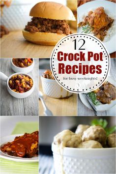 pictures of crock pot recipes for baby weanings, including meat and vegetables