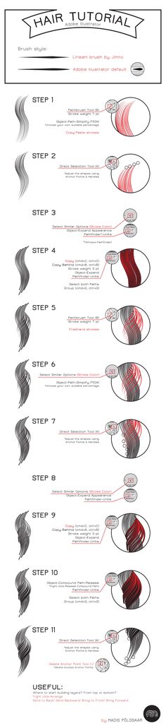 an info sheet with different types of lines and shapes on it, including the numbers