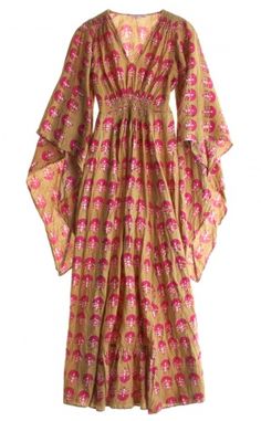 Calypso St Barth, Haute Hippie, Caftan Dress, St Barth, Indian Designer Wear, Kurti Designs, Indian Outfits, Cotton Dresses