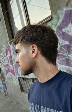 Cropped Mullet, Modern Mullet For Men Straight Hair, Crop Mullet, Short Mullet Mens, Men Short Hair Fade, Tomboy Hair, Very Short Hair Men, Taper Fade Short Hair