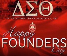 happy founder's day from delta sigma thea sorority, inc