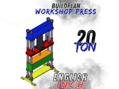 Hello everyone, here you get the plans of my awesome DIY Hydraulic Workshop Press which you can see on my youtube channel www.youtube.com/c/themetalist. Set of Plans, PDF 15 Pages Video how it is built: https://www.youtube.com/watch?v=D-EYpXlwDIw with the right adapter you are also able to bend Metal (this adapter is not included in the drawings) Pictures (Video) say more than 1000 words ... watch the video :) It is a very versatile hydraulic press. All dimensions in metric. These plans are for Hello In Languages, Build Plans, Hydraulic Press, The Plan, Say More, Pictures Of You, Pictures To Draw, My Youtube Channel, Hello Everyone