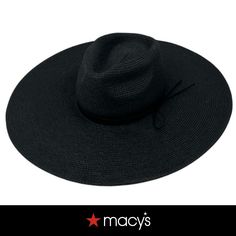 in stock Black Wide Brim Boater Hat - One Size, Black Adjustable Straw Hat With Curved Brim, Adjustable Black Straw Hat With Curved Brim, Black Straw Hat With Curved Brim, Black Hat Band For Spring, Black Panama Hat For Beach, One Size, Adjustable Black Wide Brim Boater Hat, Black Flat Brim Sun Hat, One Size Fits Most, Black Bucket Hat For Kentucky Derby