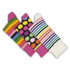 A three-pack bundle filled with fun socks. These rainbow socks will bring colour in your life and spice up any outfits!  Inside the pack: 1x Pantonia Socks - Natural 1x Rainbow Love Socks - Multi 1x Fabulouso Socks - Rainbow  Made from 65% Cotton and 35% Nylon/Lycra Warm machine wash Do not bleach Do not iron Do not tumble dry Rainbow Socks, Summer Color Palette, Fun Socks, Brand Magazine, Artisan Gift, Zodiac Gifts, Women's Socks, Blazer With Jeans, Mens Jewelry Bracelet