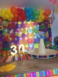 https://www.instagram.com/balloonssanantoniotx Mexican Theme Balloon Garland, Mexican Balloon Garland, Mexican Balloon Arch, Fiesta Birthday Theme, Fiesta Balloon Arch, Fiesta Balloon Garland, Mexican Restaurant Decor, Mexican Birthday Parties, Quince Decorations