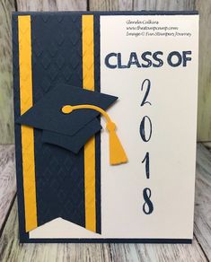 a graduation card with a graduate cap and tassel on the front that says class of 2013