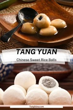 chinese sweet rice balls recipe tang yuan recipe rice balls recipe ideas chinese dessert recipe ideas asian dessert recipe ideas asian cuisine chinese recipe ideas Sweet Rice Balls Recipe, Tang Yuan Recipe, Sweet Rice Balls, Rice Balls Recipe, Chinese Dessert Recipe, Tang Yuan