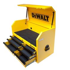 the dewt tool box is open and ready to be used