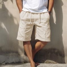 Season:Summer; Fabric:Linen Cotton Blend; Gender:Men's; Style:Fashion,Classic Style; Occasion:Casual,Daily,Holiday; Fit Type:Regular Fit; Function:Comfort,Breathable; Waistline:Mid Waist; Pattern:Plain; Design:Elastic Waist,Multi Pocket,Drawstring; Brand:OUKU; Pants Type:Summer Shorts,Linen Shorts,Cargo Shorts,Shorts; Fly Type:Elasticity,Drawstring; Front page:FF; Listing Date:01/16/2024; Hips:; Length:; Waist:; Fit US Size:; Pants Length:Short Linen Shorts Men, Fashion Classic Style, Shorts Linen, Daily Holidays, Mens Cargo, Cargo Shorts Men, Shorts Cargo, Linen Short, Shorts Summer