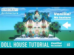 an image of a doll house in minecraft