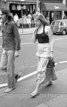 King’s Road 1973 – My Dad's Photos Groovy 70s, Famous Girls