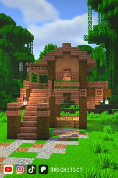 Minecraft: How to Build a Jungle Starter House | Starter House (Tutorial)

This video shows you how to build a jungle starter house. Great as a starter base for survival worlds! 

Thank you for watching, and subscribe for more content!

Social Media: 
https://linktr.ee/Mechitect

Patreon: 
https://www.patreon.com/mechitect 

Discord:
https://discord.gg/CvrDMJfcYC

Shaders: BSL
Mods: Replay Mod