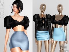 The Sims Resource - Mini Satin Skirt Set DO0270 Mini Satin Skirt, Sims 4 Midi Skirt, Sims 4 Cc Clothes Mini Skirt, Sims 4 Mini Skirt Cc, Sims 4 Skirt Accessory, Satin Skirt Set, Ts4 Mini Skirt, Sims Aesthetic, Silk Mini Skirt