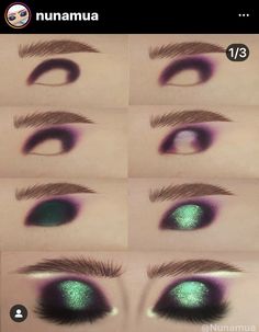 Jeffery Star Makeup, Skin Tutorial, Mermaid Skin, Hazel Eye Makeup, Bold Eye Makeup, Makeup Drawing, Alternative Makeup, Eye Makeup Steps