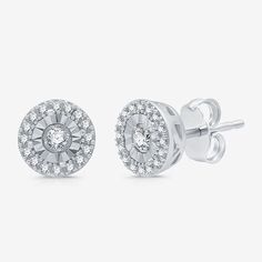 Diamond Clarity: I1Earring Back: FrictionSetting: ProngShape: RoundStone Cut: RoundDiamond Color: H-IMetal Color: WhiteEarring Length: 8mmEarring Width: 8mmRounded Carat Weight: 1/4 Ct. T.w.Metal: Sterling SilverCare: Wipe CleanStone Type: 34 Genuine DiamondAuthenticity: Lab Grown DiamondBirthstone: April BirthstoneEarrings Style: Stud Earrings, Halo EarringsCountry of Origin: Imported Anniversary Round Cluster Earrings In White, White Round Diamond Cut Cluster Earrings, White Brilliant Cut Round Cluster Earrings, White Round Cluster Earrings With Diamond Cut, White Round Cluster Earrings For Anniversary, White Round Diamond Earrings With Halo Design, White Round Cluster Earrings With Halo Setting, White Halo Design Diamond Earrings, White Round Cut Halo Cluster Earrings